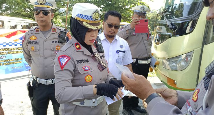 Hari Ke-9 Operasi Keselamatan Mahakam, Sasar 10 Sopir Bus 