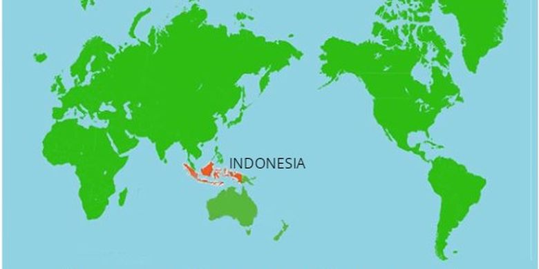 Negara kesatuan republik indonesia memiliki luas wilayah daratan dan lautan sebesar
