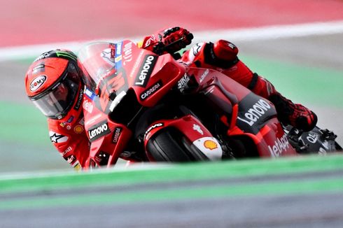 Link Live Streaming MotoGP Spanyol 2022: Balapan 19.00 WIB, Bagnaia Start Terdepan