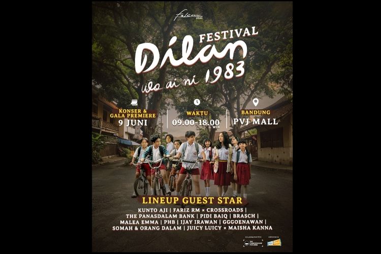 Festival Dilan 1983: Wo Ai Ni Dimeriahkan Kunto Aji hingga The Panasdalam Bank