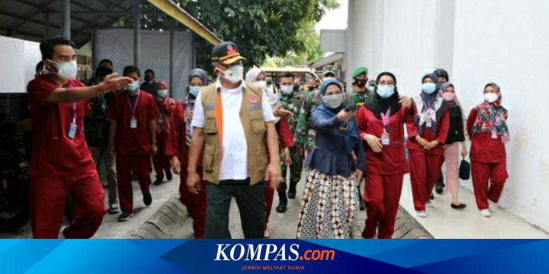 Kunjungi Pasien di Tempat Isolasi Terpusat, Ketua Satgas Covid-19: Kita Berdoa dan Yakin Sembuh - Vimarsana News