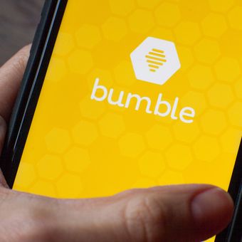 Aplikasi kencan online Bumble. 