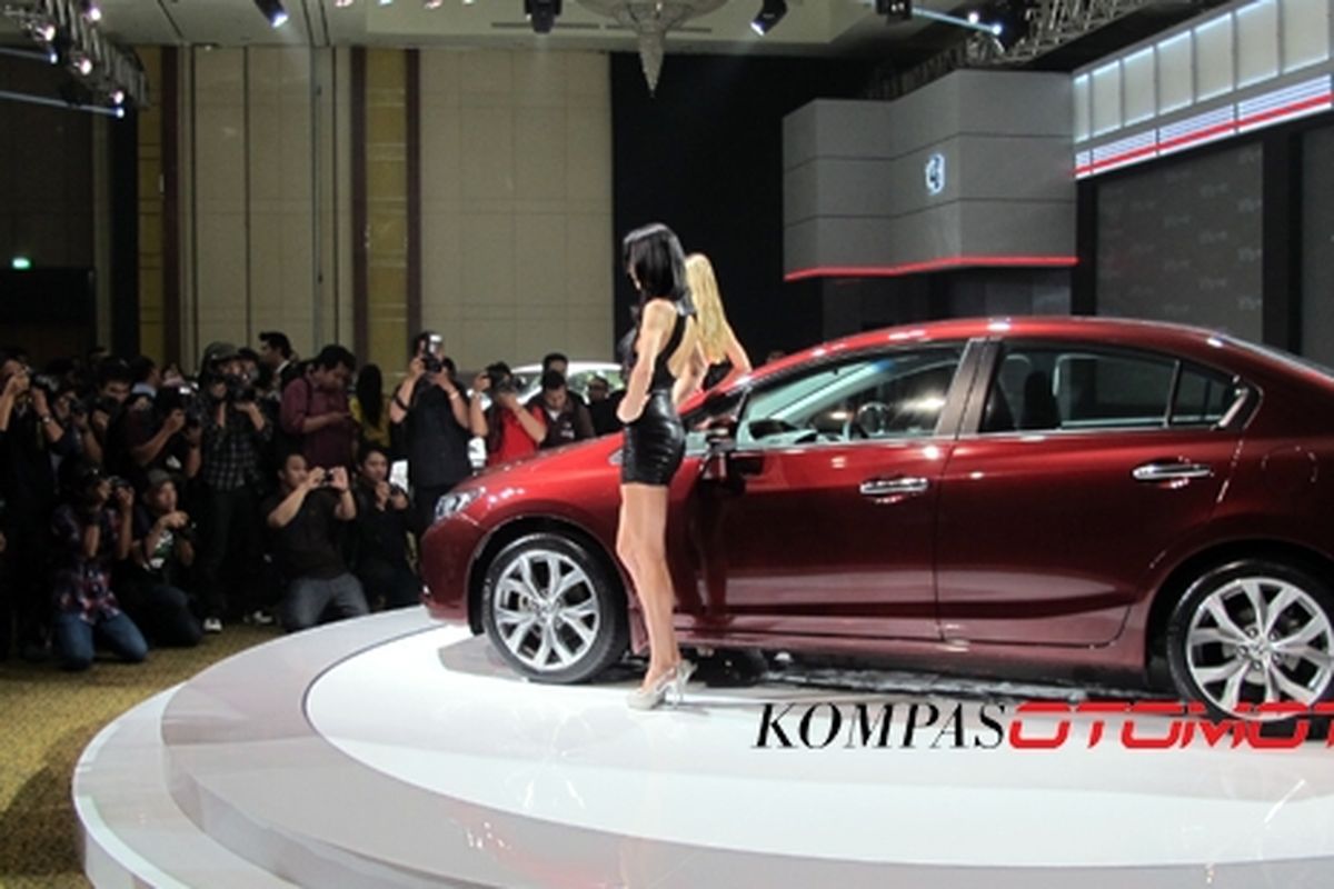 Peluncuran All New Honda Civic di Jakarta, Indonesia, (20/6/2012).