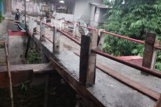 Jembatan Ambruk di Kedaung Depok Diperbaiki, Warga: Senang, Enggak Perlu Putar Jalan Lagi