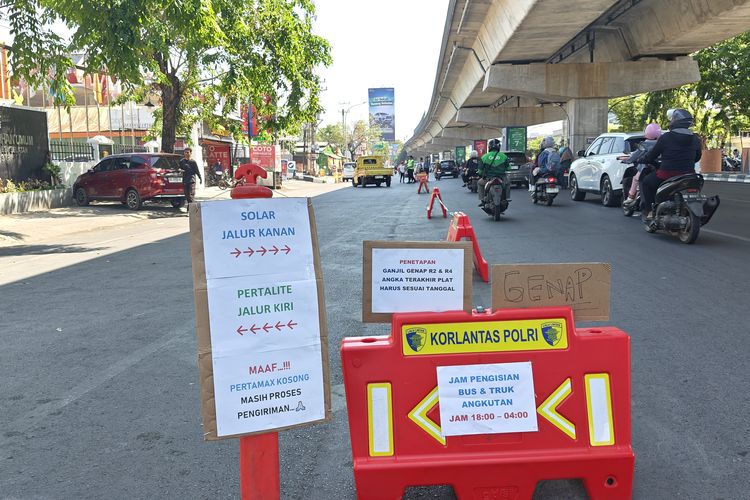 Antrean BBM di Makassar Mulai Terurai, Polisi Minta Warga Tak 