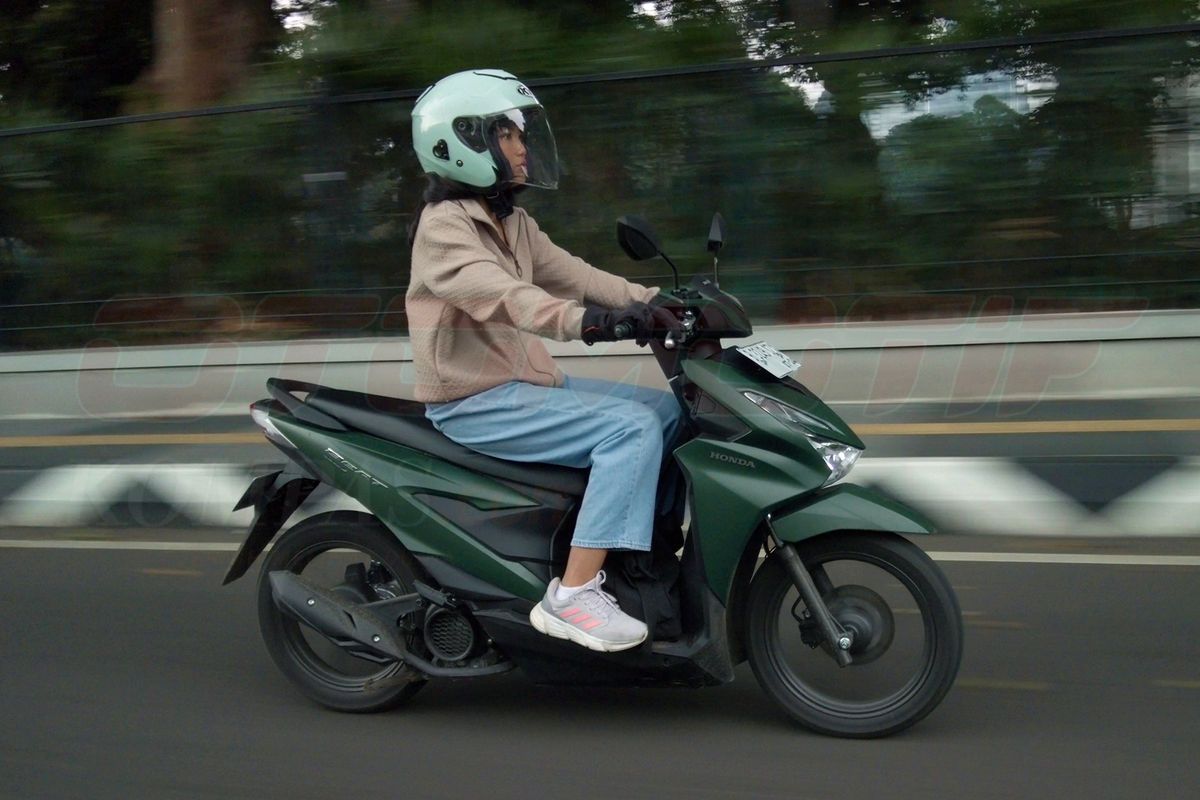 Test ride Honda Beat Deluxe