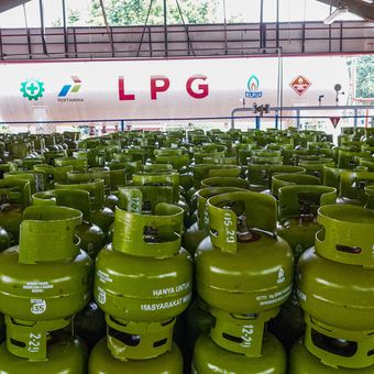 Tabung gas elpiji 3 kilogram