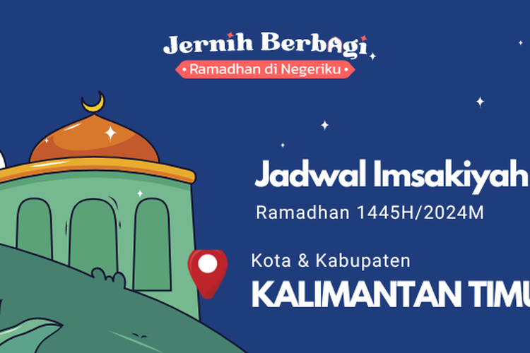Jadwal Imsakiyah Provinsi Kalimantan Timur