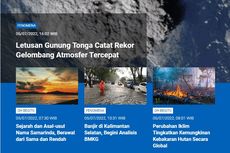 [POPULER SAINS] Gelombang Atmosfer Tercepat Letusan Gunung Tonga | Sejarah Nama Samarinda | Banjir di Kalimantan Selatan