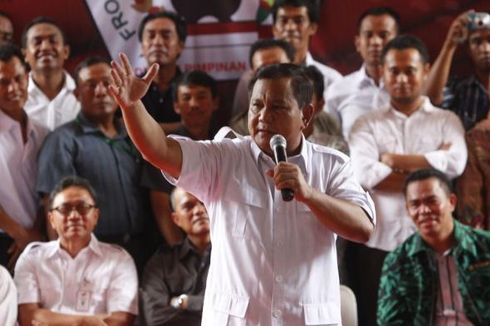 Prabowo: Bayangkan, Setiap Tahun Warga Indonesia Bertambah Sebanyak Penduduk Singapura!