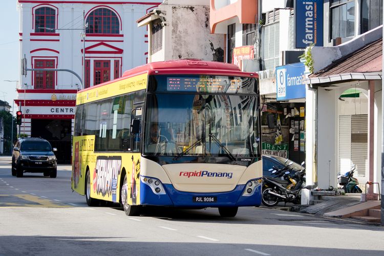 Rapid Penang, opsi transportasi umum di Penang. 