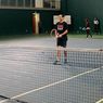 Mendikbud Ristek Bermain Tenis dengan Rektor dan Mahasiswa