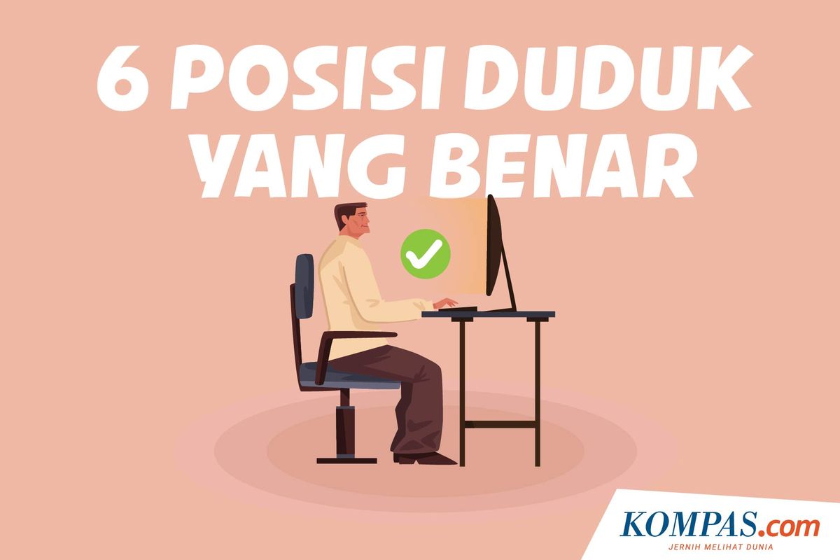 6 Posisi Duduk yang Benar