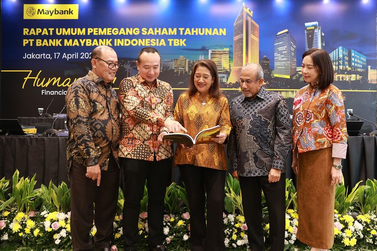 RUPST Maybank Indonesia (BNII) Setujui Bagi Dividen Tunai Rp 580 Miliar