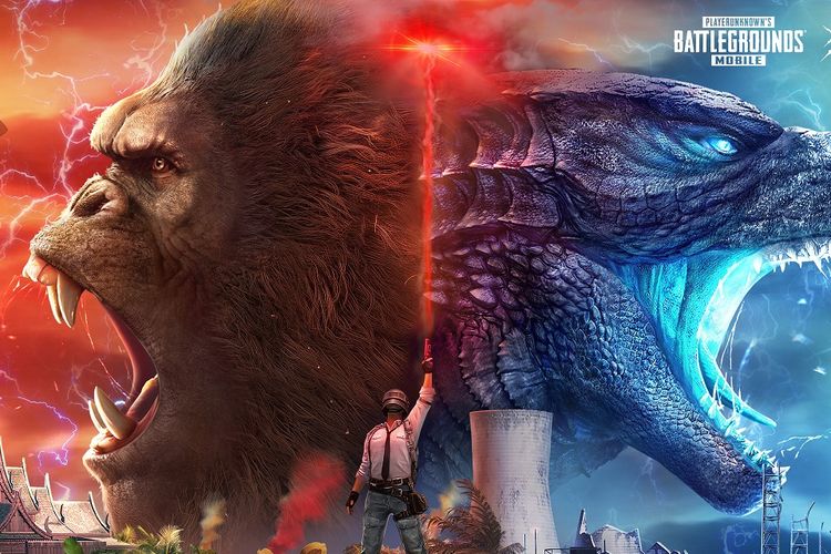 Godzilla Vs Kong Hadir Dalam Update Terbaru Pubg Mobile Halaman All Kompas Com