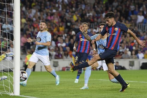 Hasil Barcelona Vs Celta Vigo 1-0, Blaugrana Geser Madrid di Puncak