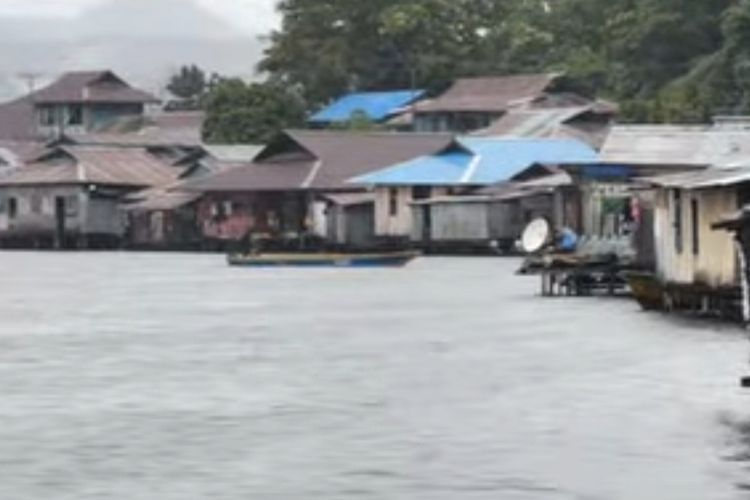 Danau Sentani Meluap Usai Hujan Ekstrem, Warga Diminta Waspada