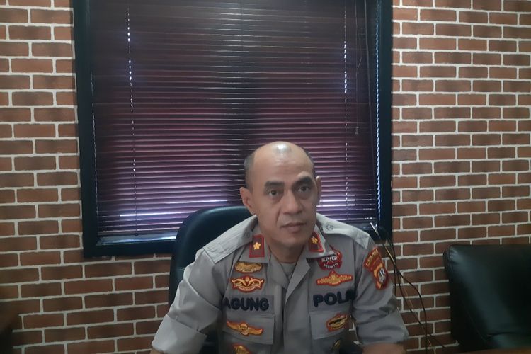 Kapolsek Tanjung Duren Kompol Agung Wibowo di Polsek Tanjung Duren, Jakarta Barat, Sabtu (22/2/2020)