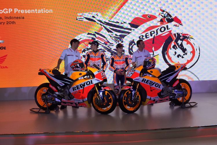 Motor Balap Marquez dan Pedrosa di MotoGP 2018