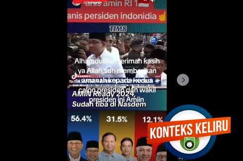 [VIDEO] Beredar Hoaks Perayaan Kemenangan Anies-Muhaimin di Nasdem