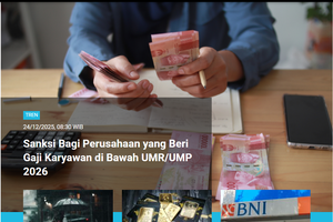 [POPULER TREN] Sanksi Perusahaan yang Beri Gaji di Bawah UMP/UMK | 10 Kota yang Terancam Tenggelam