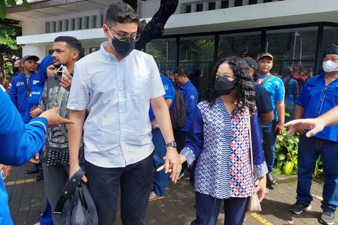Mutiara Baswedan dan Suaminya Ikut Temani Anies Temui AHY di Kantor DPP Demokrat
