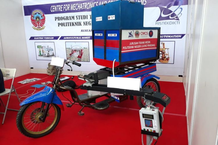 Motor Listrik Inovasi Mahasiswa Makassar