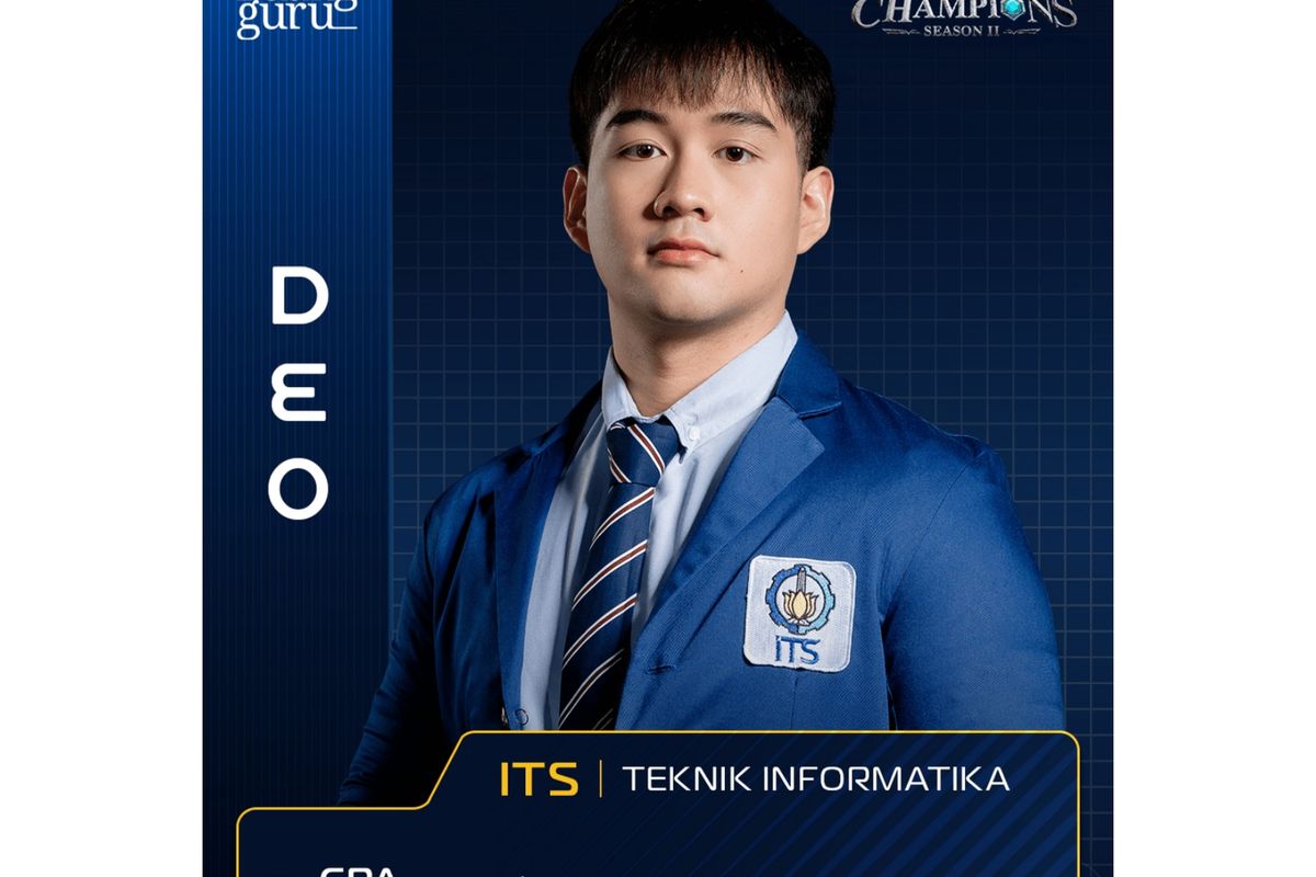 Amadeo Yesa, Juara Ketiga CoC Season 2 yang Tenang dan Cerdas dari ITS