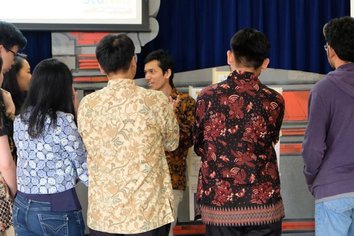 StuNed Talks sebagai bagian dari rangkaian kegiatan StuNed Day 2019 di Aula Kedutaan Besar Republik Indonesia (KBRI) di Den Haag, Belanda, Sabtu (2/3/2019). 