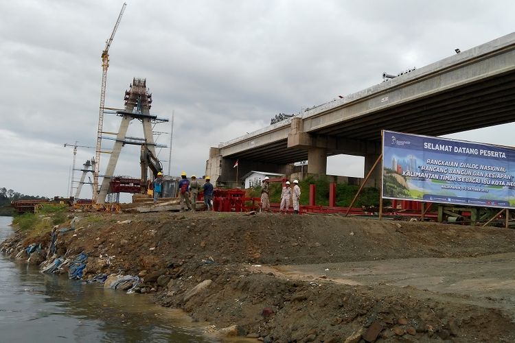 Jembatan pendekat 167 meter, Kamis (3/10/2019)