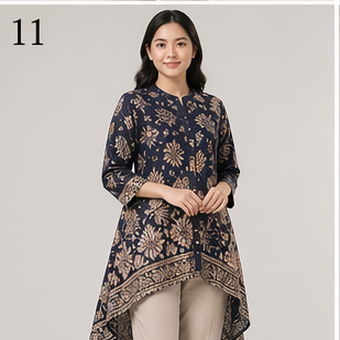 Inspirasi 15 model batik tunik kantoran yang stylish, nyaman, dan tetap formal untuk tampilan kerja lebih percaya diri setiap hari.
