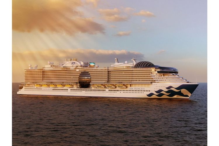 Kapal terbaru dari Princess Cruises, Sun Princess.