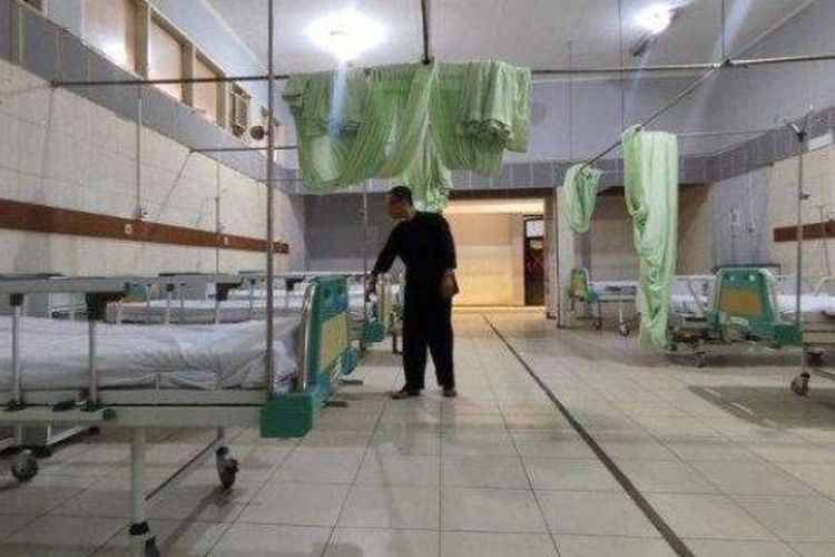 RSUD dr Slamet Garut siapkan tujuh ruangan dengan 14 tempat tidur untuk penanganan penyakit difteri. 
