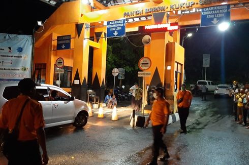 Pantai di Gunungkidul Ditutup pada Malam Tahun Baru, Ada Warga Nekat Coba Masuk