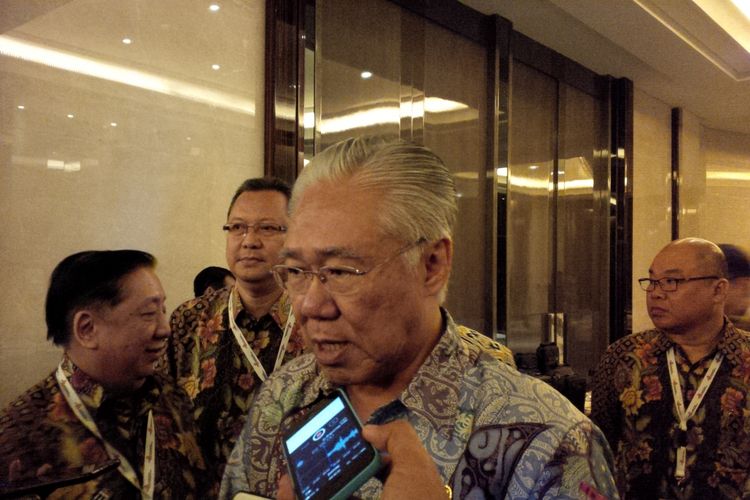 Menteri Perdagangan (Mendag) Enggartiasto Lukita saat ditemui di Rapat Kerja Nasional APPBI di Hotel Sheraton Jakarta, Senin (8/5/2017). 