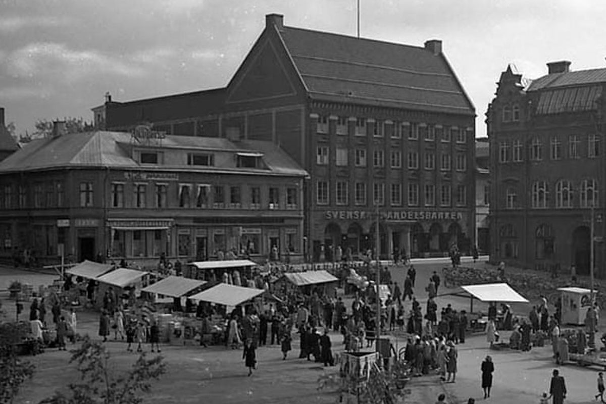 Kondisi kota Ostersund, Swedia saat terserang pandemi virus flu Spanyol di tahun 1918