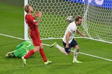 Hasil Inggris Vs Denmark - Menang Dramatis, Three Lions Tantang Italia di Final Euro 2020 