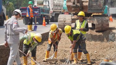 Hati-hati Macet, Ada Perbaikan Jalan di Tol Jakarta-Cikampek KM 28