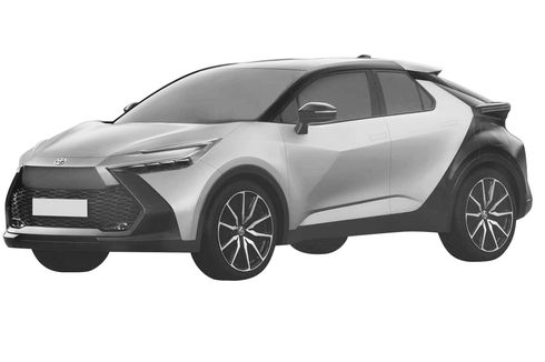 Gambar Paten Mobil Listrik Toyota Bocor, Punya Model SUV Kompak