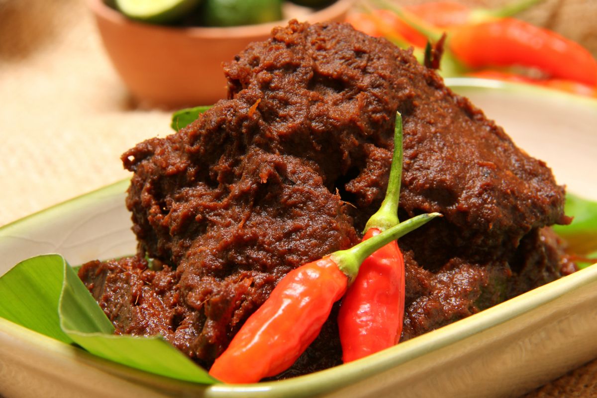 Ilustrasi Rendang Padang