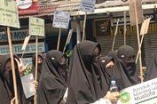 Karnaval Hari Santri di Cianjur, Ribuan Santri Bawa Poster Lucu hingga Kritik Karhutla