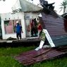 41 Rumah di Barito Kuala Rusak Diterjang Puting Beliung, Pohon dan Tiang Listrik Tumbang