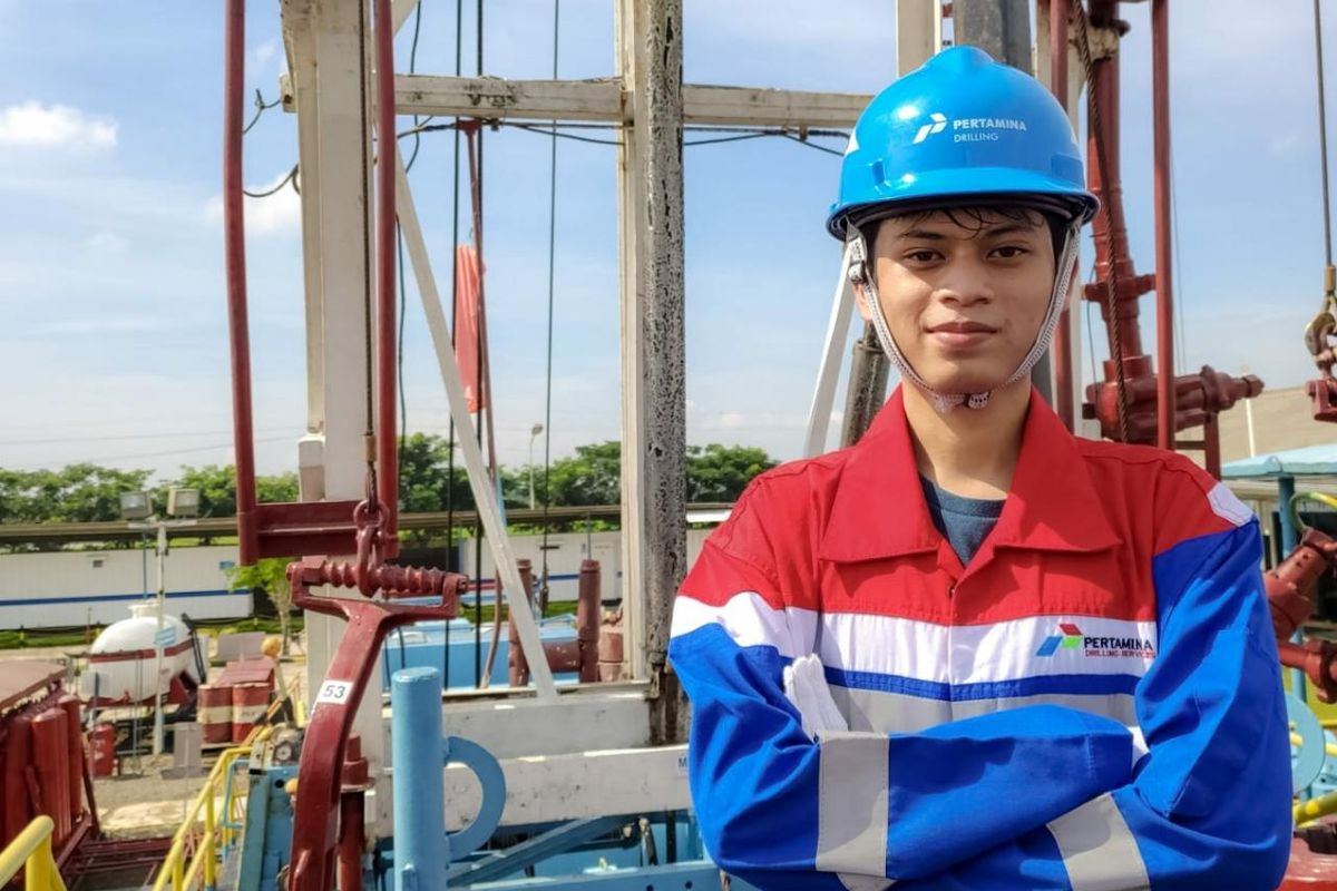 Arief Saat melakukan Kuliah Lapangan ke Pertamina Drilling Training Centre (DTC), Indramayu, 2020.