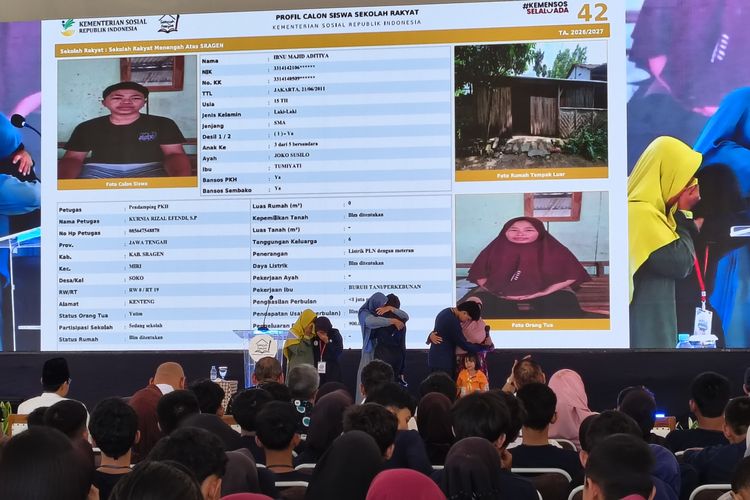 Murni Bersyukur Putrinya Masuk Sekolah Rakyat Sragen