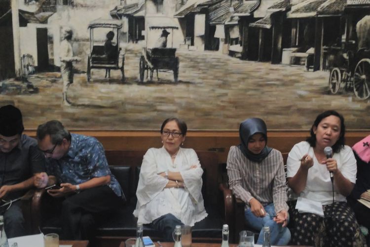 Diskusi mengenai RUU Pemilu di Jakarta, Jumat (31/3/2017).
