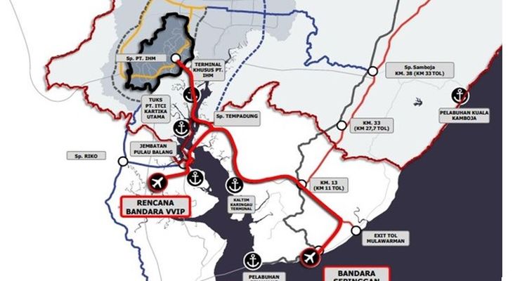 Infrastruktur Jalan dan Jembatan di IKN Dianggarkan Rp 16,67 Triliun 