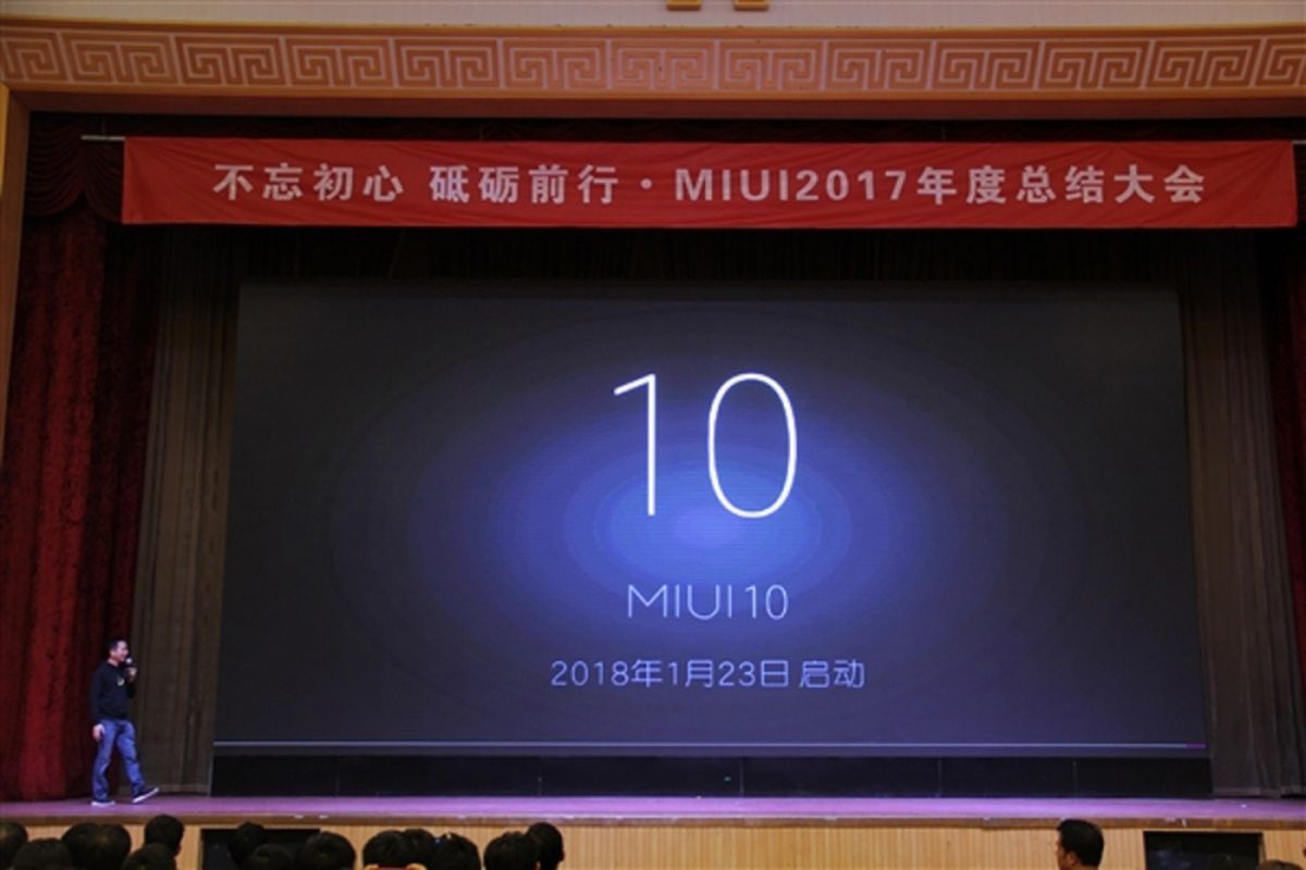 Pengumuman dimulainya pengembangan MIUI 10 dalam sebuah acara Xiaomi di Beijing, China, awal pekan ini. 