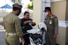 Puluhan PNS Terjaring Razia Masker di Balai Kota Tegal