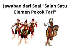 Jawaban dari Soal "Salah Satu Elemen Pokok Tari"