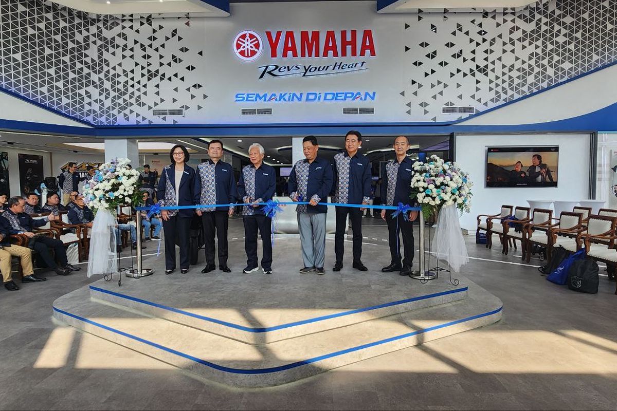 Peresmian Yamaha Dealer Premium di Cempaka Putih.